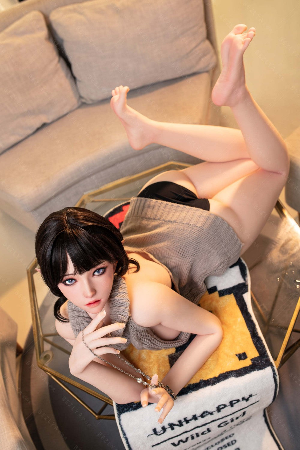 Sekso lėlė Calla (Bezlya Doll 155 cm F puodelis 2.0 TPE + silikonas)