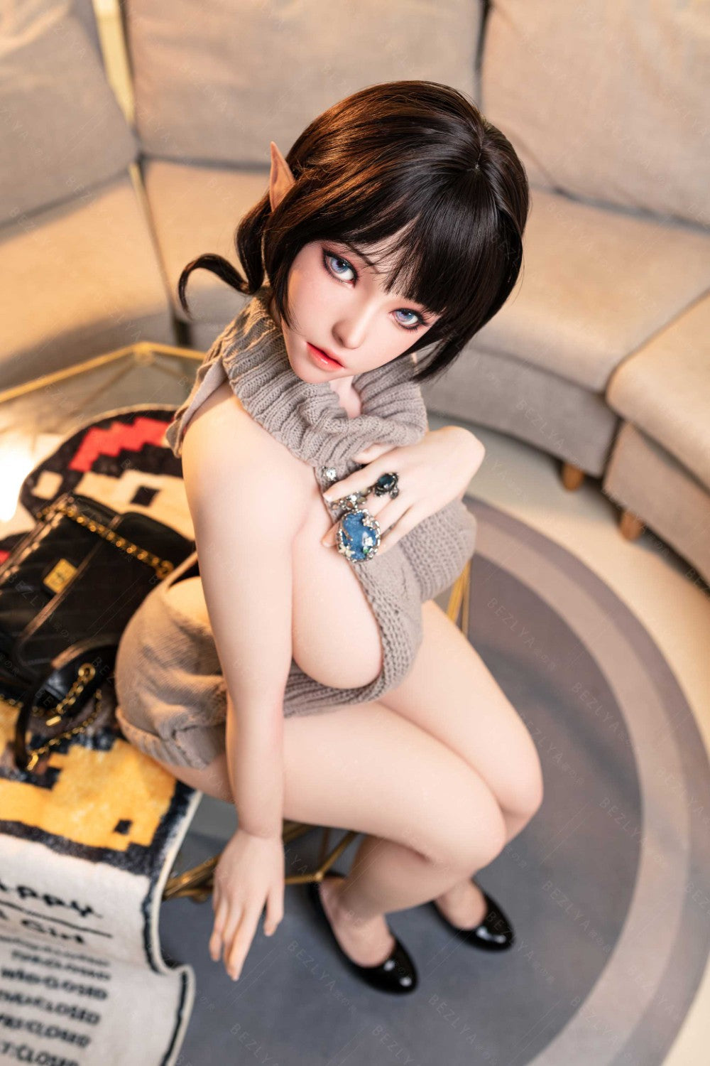 Sekso lėlė Calla (Bezlya Doll 155 cm F puodelis 2.0 TPE + silikonas)
