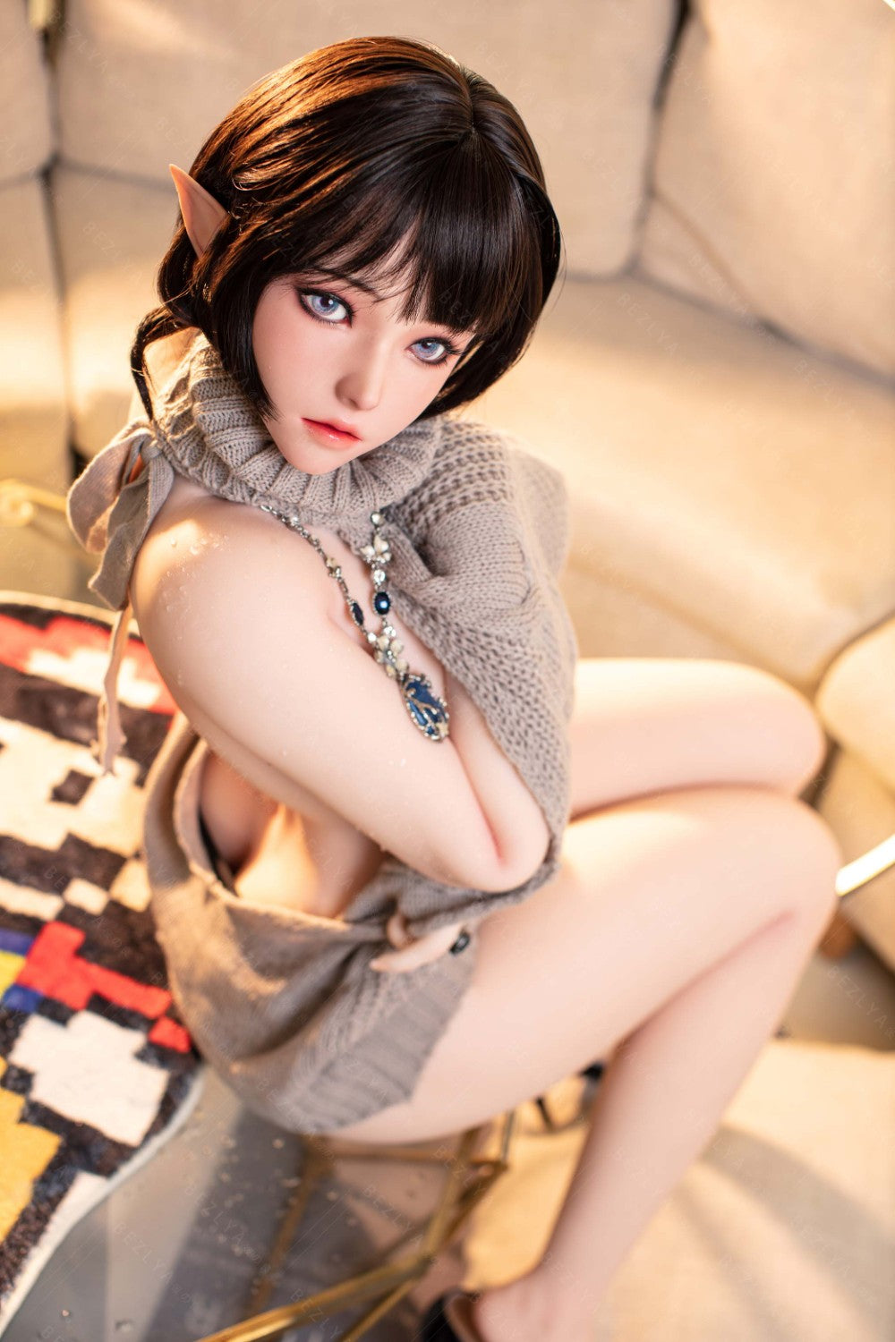 Sekso lėlė Calla (Bezlya Doll 155 cm F puodelis 2.0 TPE + silikonas)