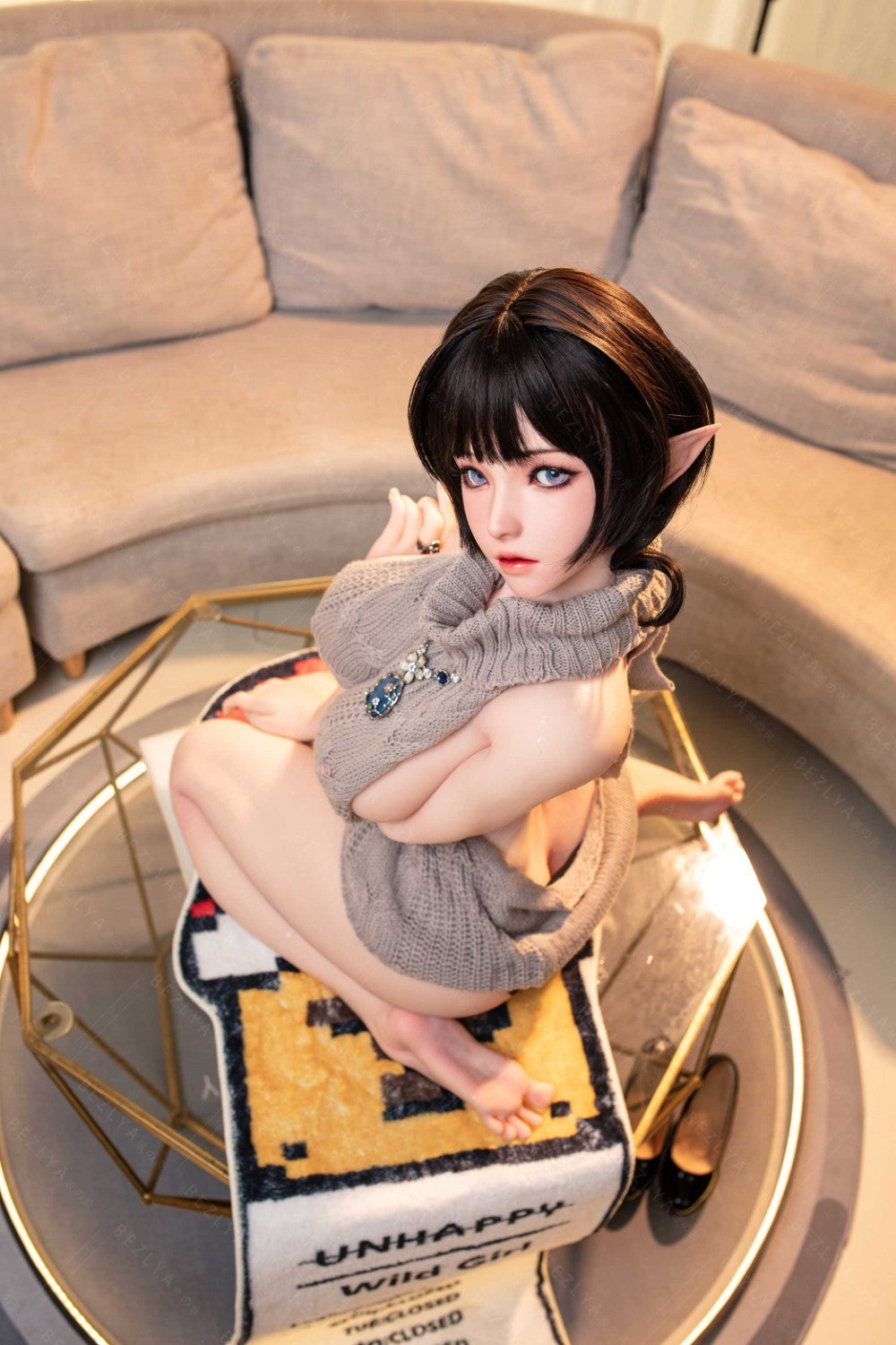 Sekso lėlė Calla (Bezlya Doll 155 cm F puodelis 2.0 TPE + silikonas)