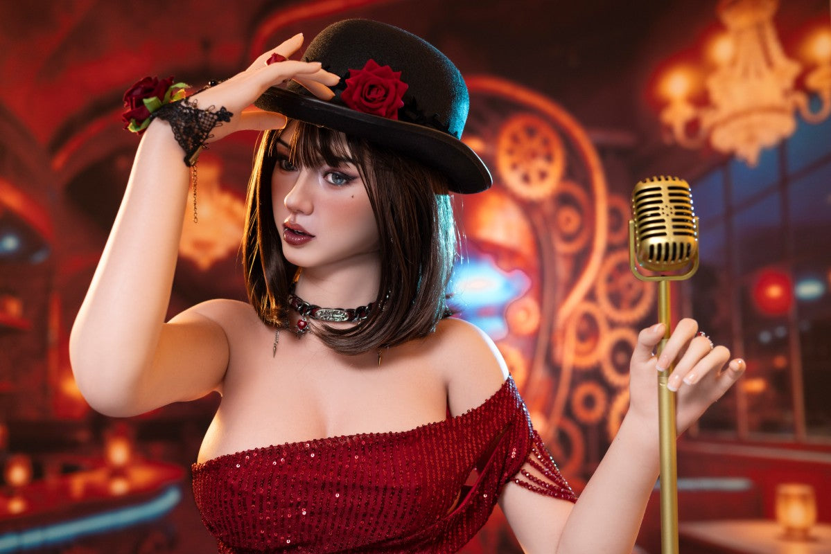 Mika Sex Doll (Top Fire Doll 165 cm C puodelis T58 silikoninis)