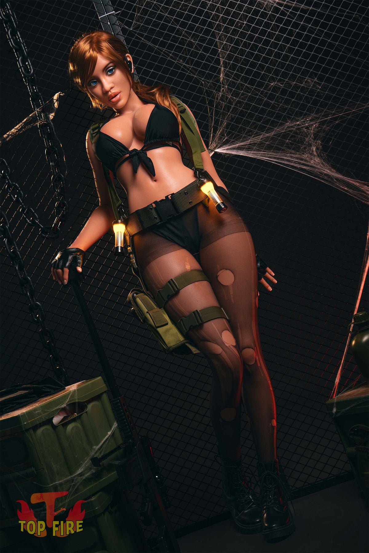 Hedy Sex Doll (Top Fire Doll 163 cm G puodelis T04 silikonas)