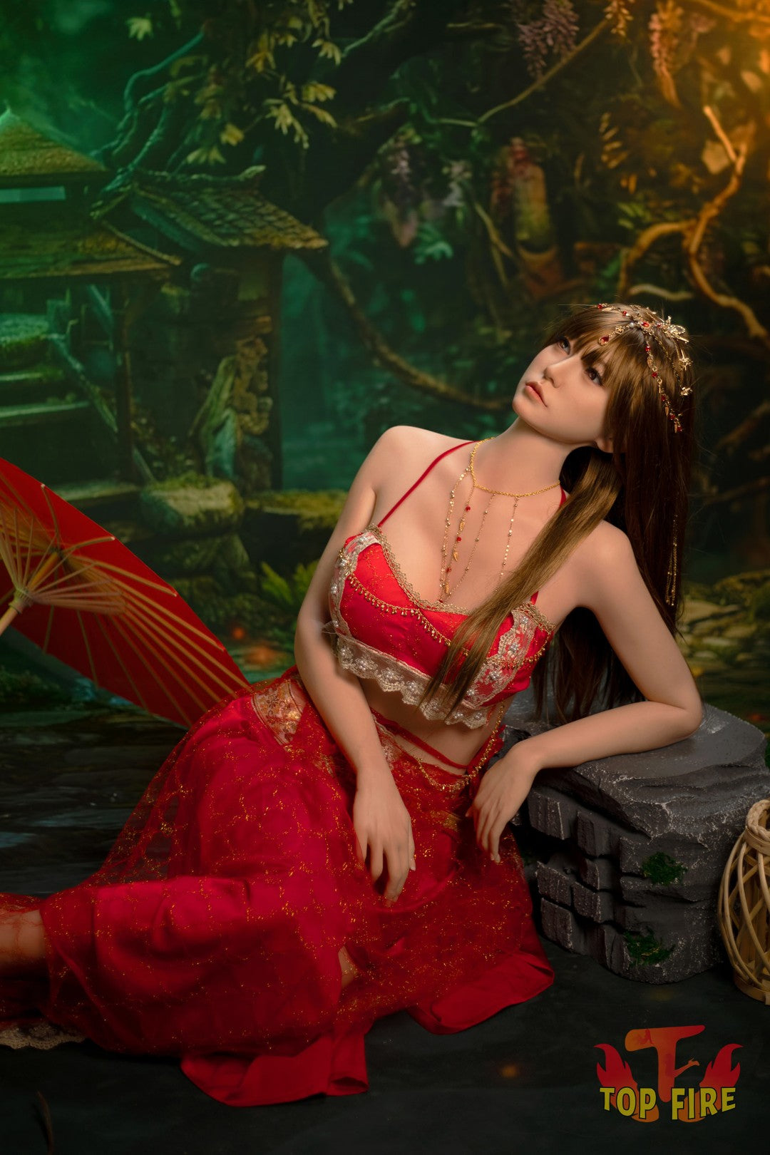 Jing Sex Doll (Top Fire Doll 170 cm E-puodelis T65 silikoninis)
