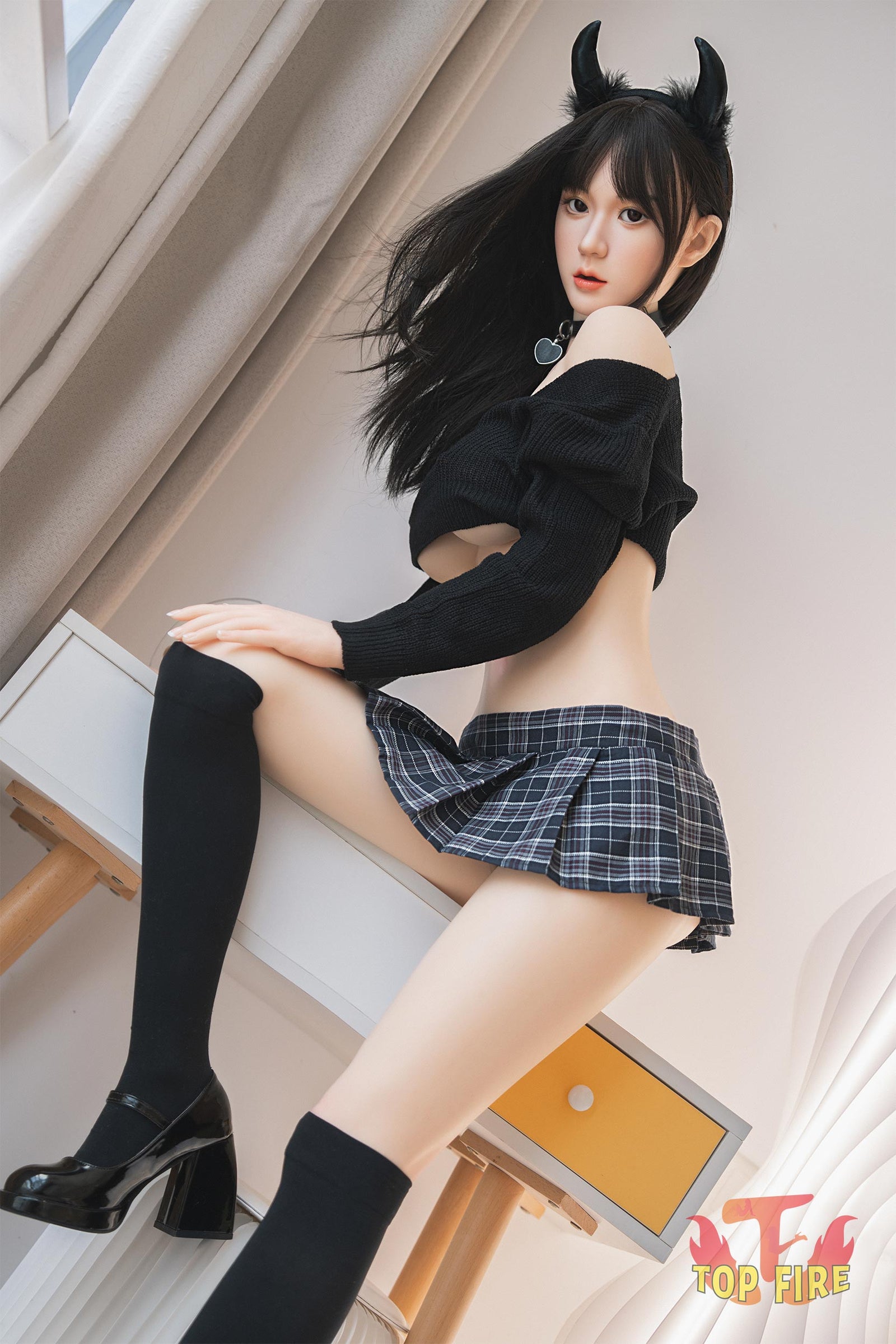 Ann Sex Doll (Top Fire Doll 158cm D puodelis T10 silikoninis)