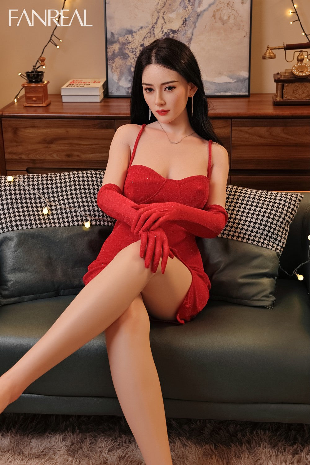 Ling Sex Doll (FanReal Doll 170 cm D-puodelis silikoninis)