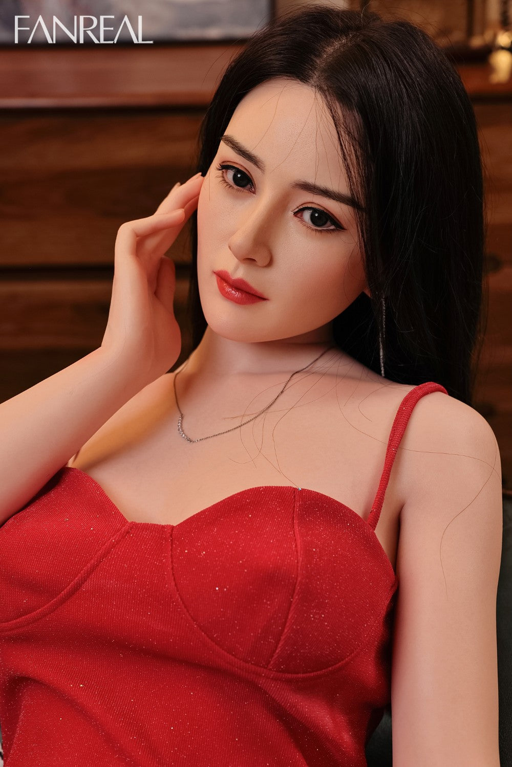 Ling Sex Doll (FanReal Doll 170 cm D-puodelis silikoninis)