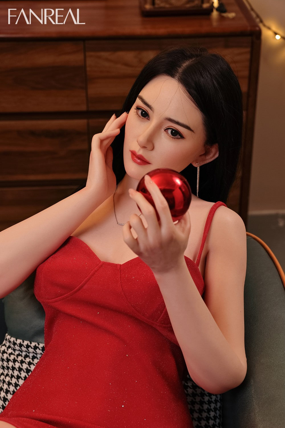 Ling Sex Doll (FanReal Doll 170 cm D-puodelis silikoninis)