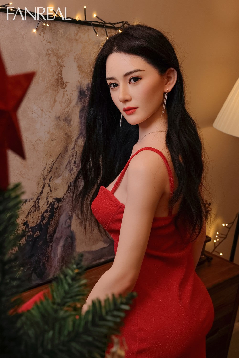 Ling Sex Doll (FanReal Doll 170 cm D-puodelis silikoninis)