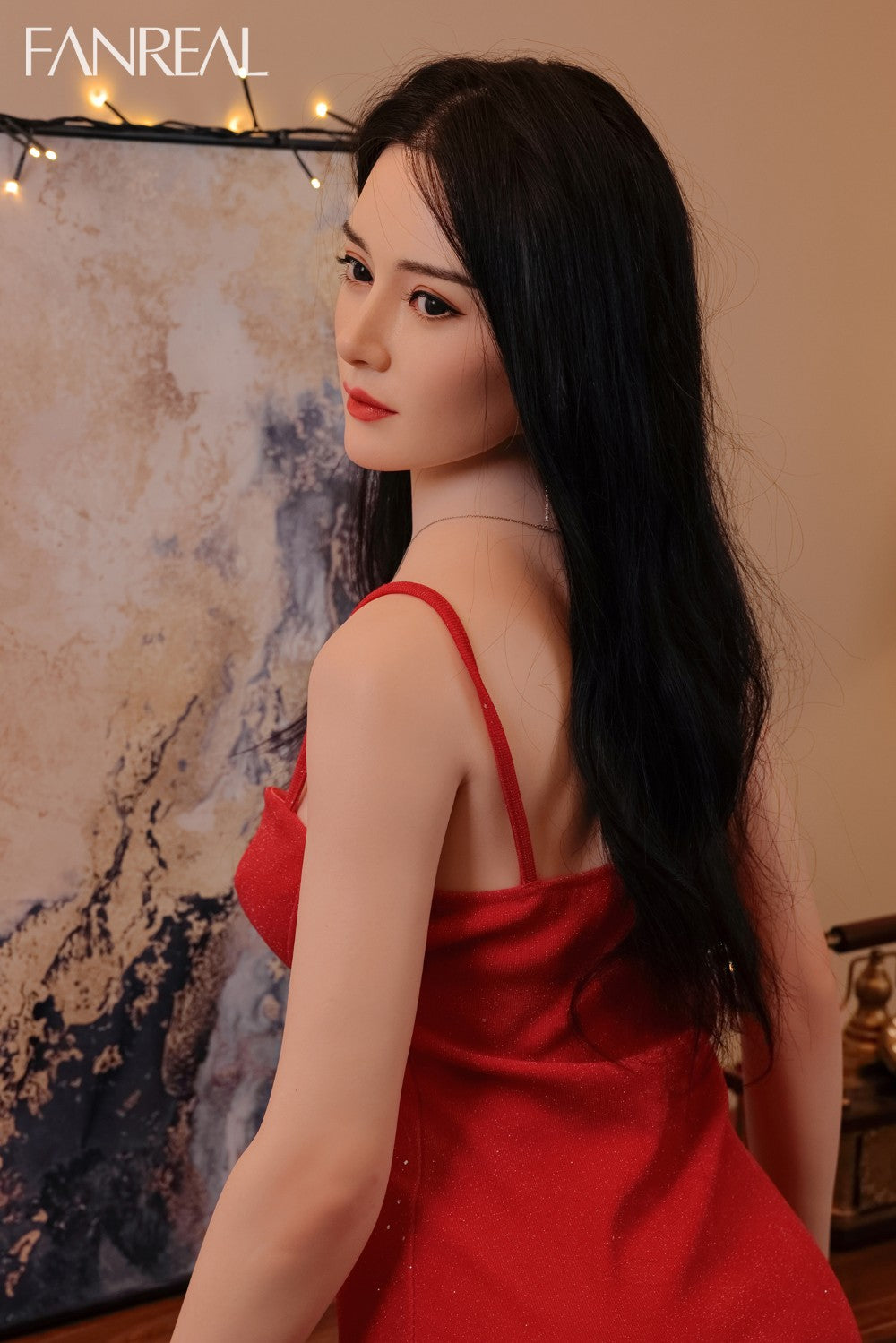 Ling Sex Doll (FanReal Doll 170 cm D-puodelis silikoninis)