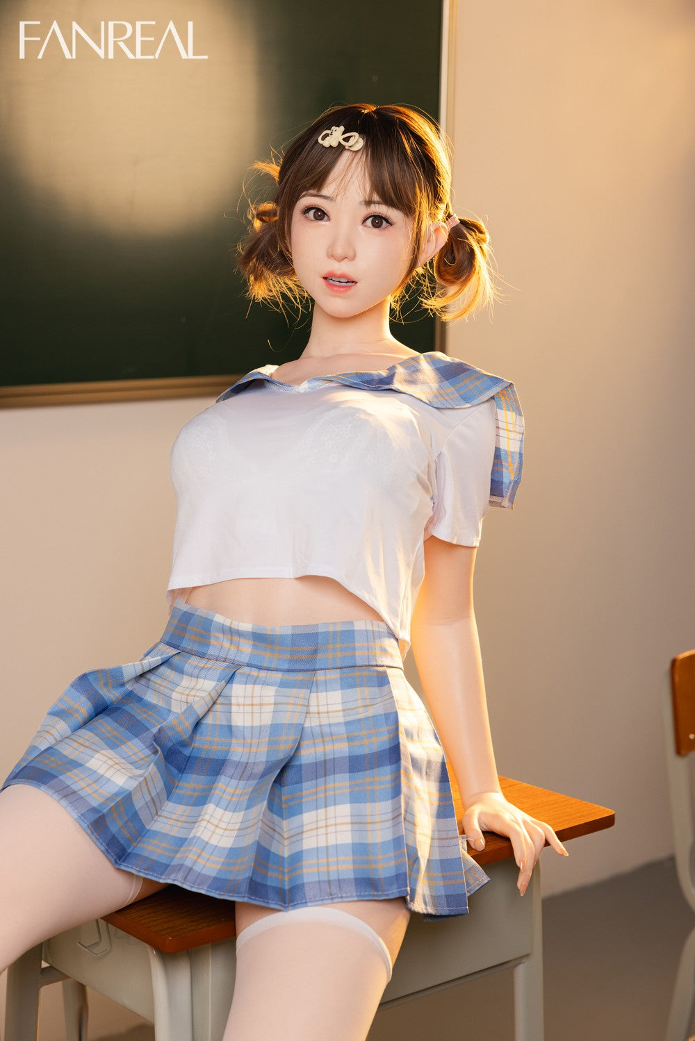 Mo Sex Doll (FanReal Doll 155 cm F-puodelis silikonas)