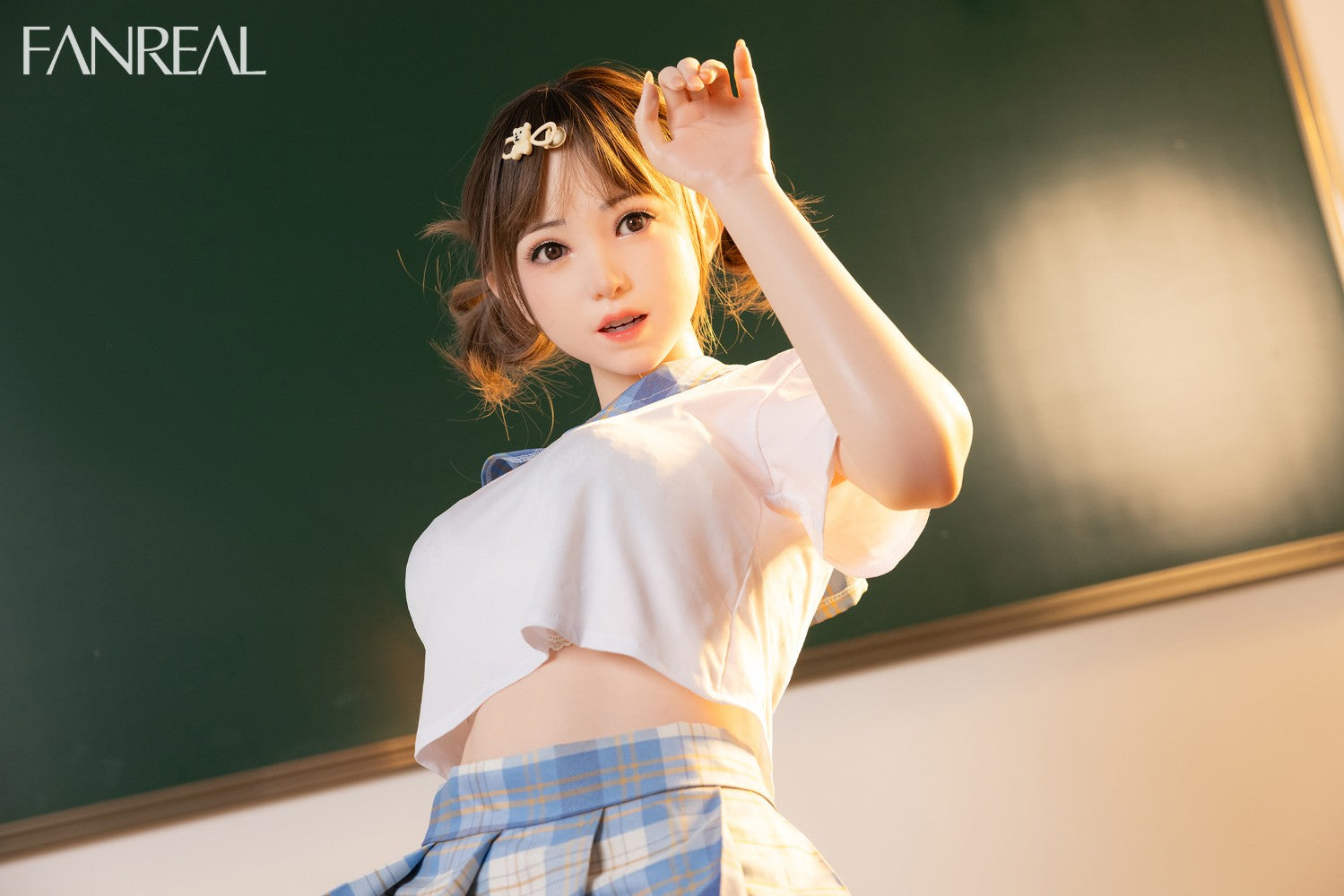 Mo Sex Doll (FanReal Doll 155 cm F-puodelis silikonas)