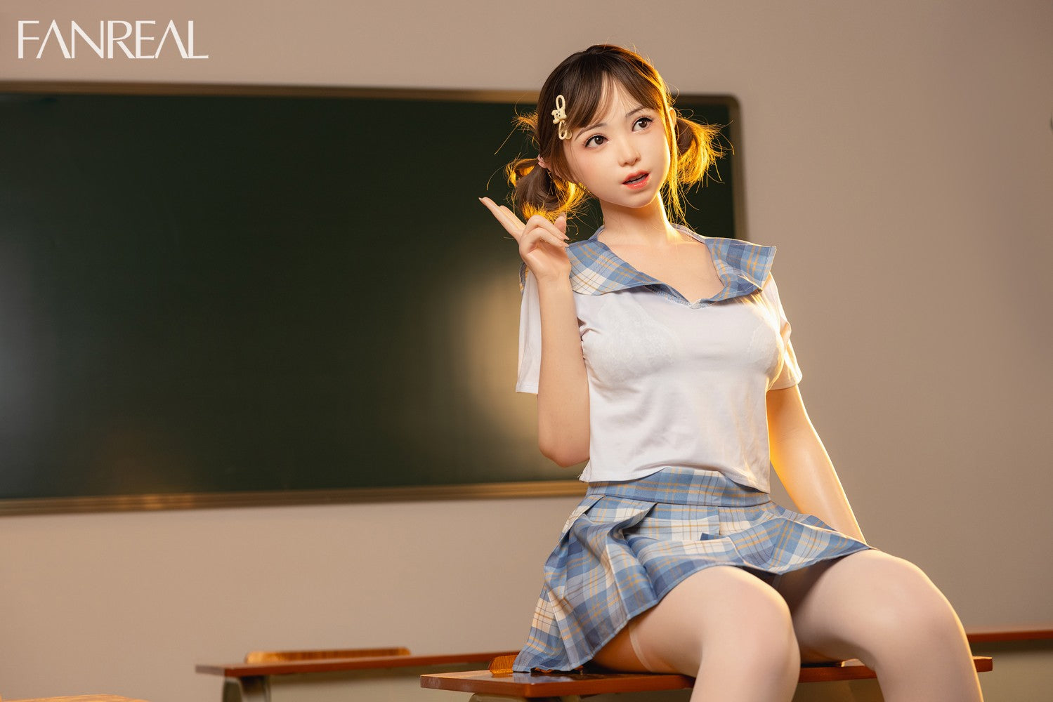 Mo Sex Doll (FanReal Doll 155 cm F-puodelis silikonas)