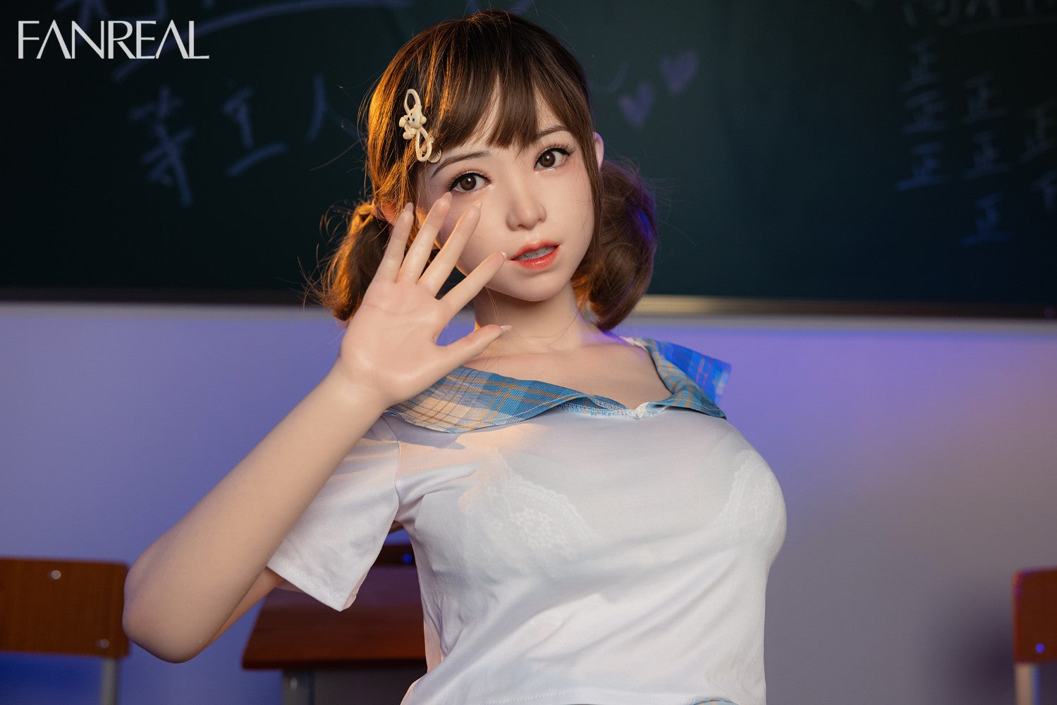 Mo Sex Doll (FanReal Doll 155 cm F-puodelis silikonas)