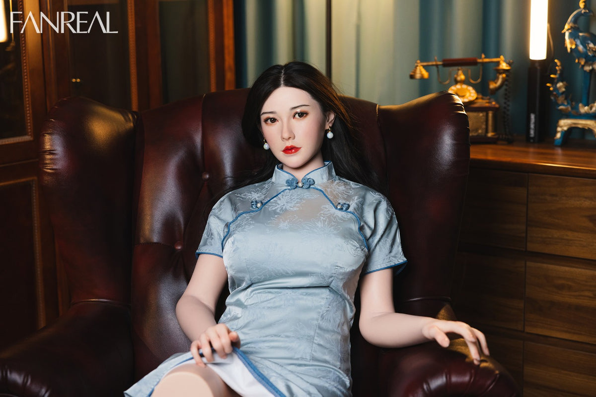 Vivi Torso Sex Doll (FanReal Doll 109 cm F-puodelis silikonas)
