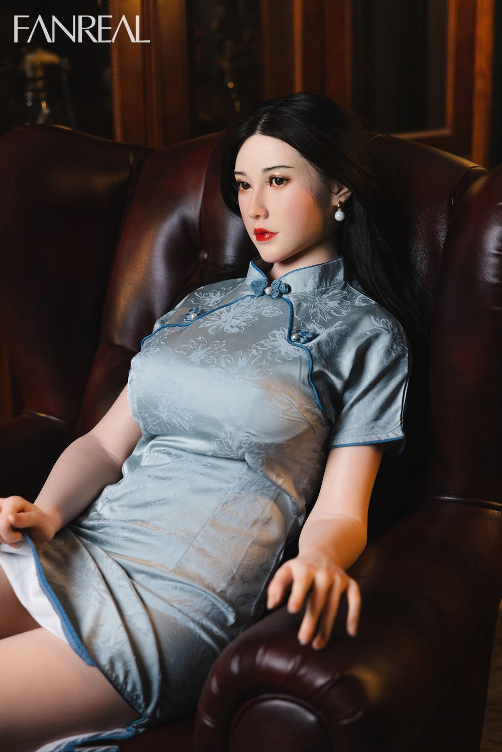 Vivi Torso Sex Doll (FanReal Doll 109 cm F-puodelis silikonas)