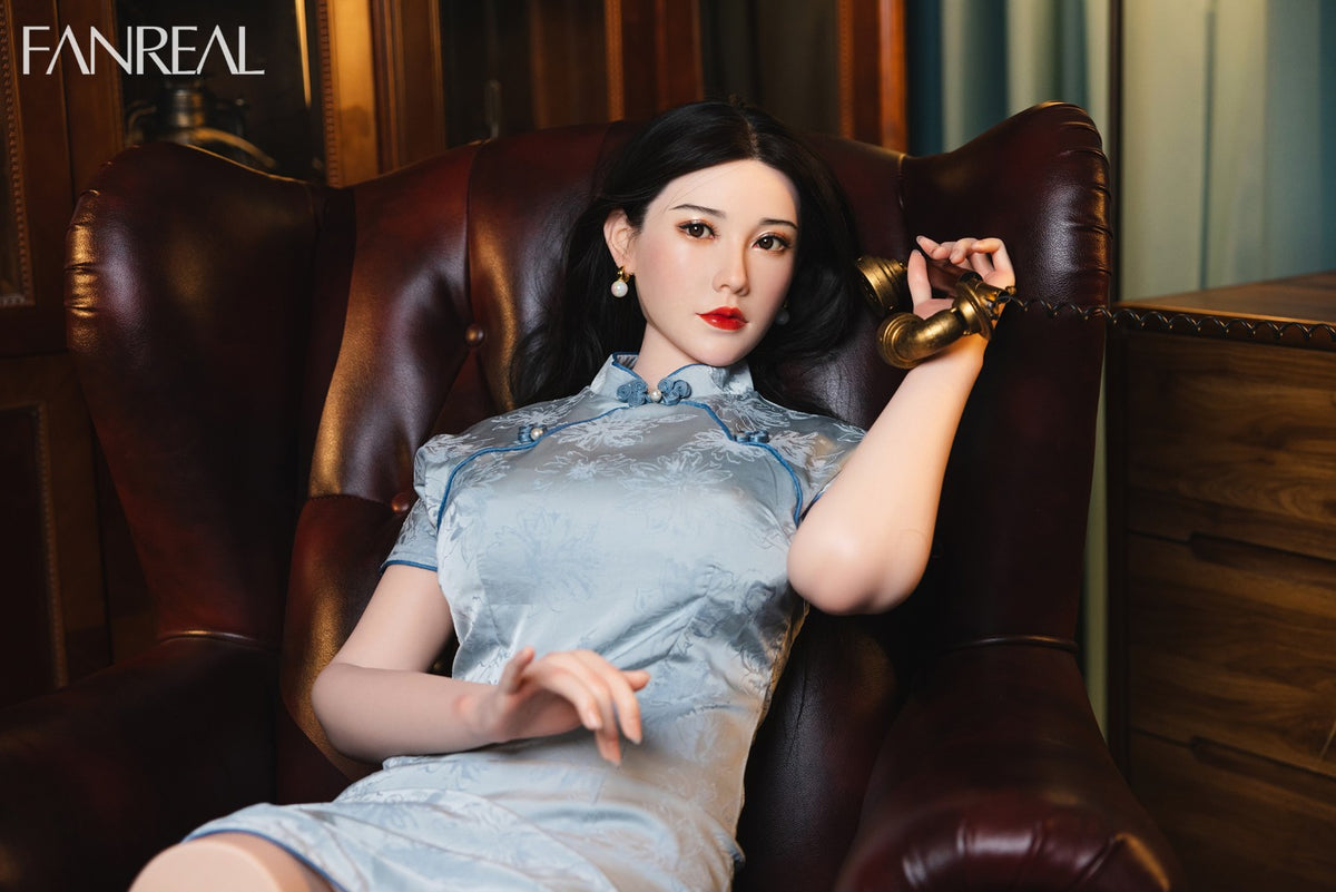 Vivi Torso Sex Doll (FanReal Doll 109 cm F-puodelis silikonas)