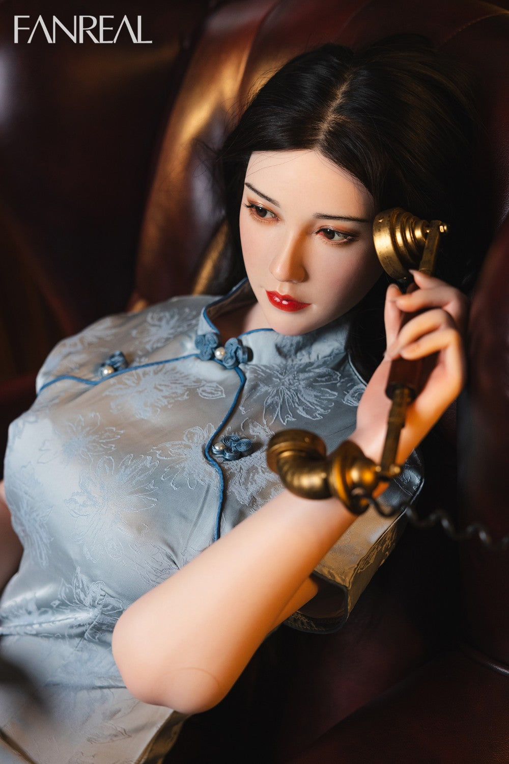 Vivi Torso Sex Doll (FanReal Doll 109 cm F-puodelis silikonas)