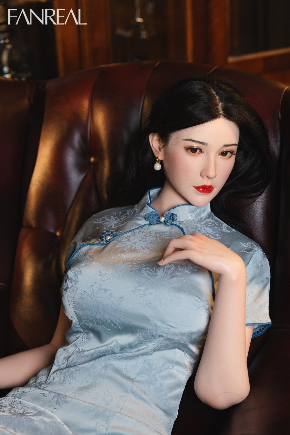 Vivi Torso Sex Doll (FanReal Doll 109 cm F-puodelis silikonas)