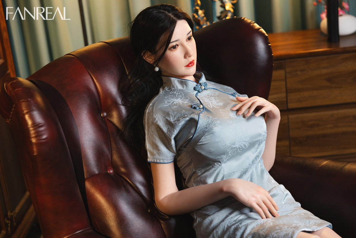 Vivi Torso Sex Doll (FanReal Doll 109 cm F-puodelis silikonas)
