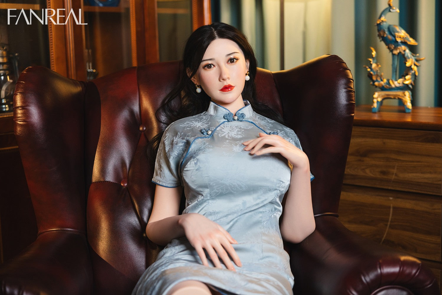 Vivi Torso Sex Doll (FanReal Doll 109 cm F-puodelis silikonas)