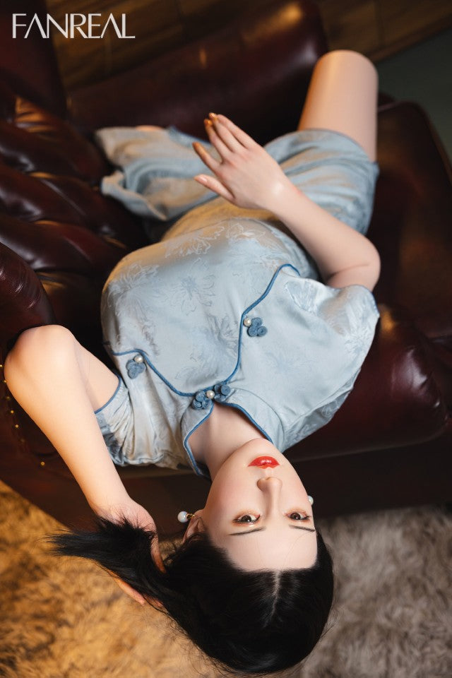 Vivi Torso Sex Doll (FanReal Doll 109 cm F-puodelis silikonas)