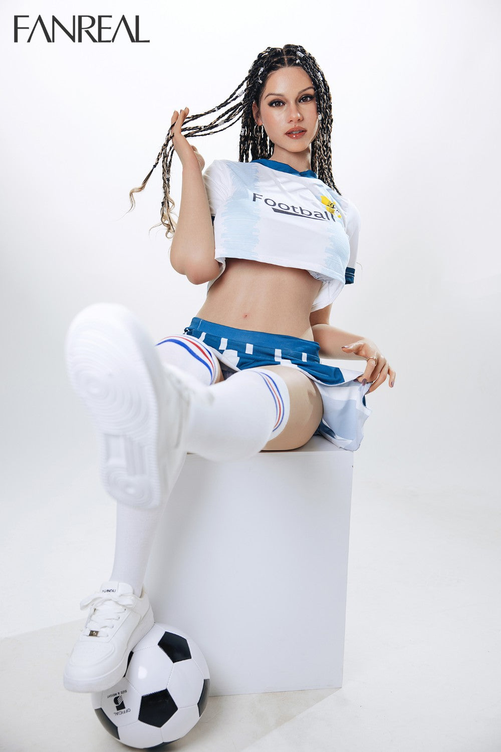 Sekso lėlė Vanessa (FanReal Doll 168 cm F puodelis silikonas)