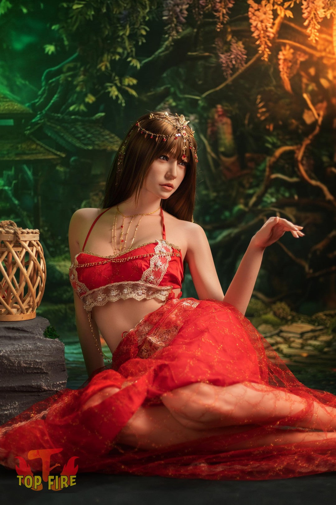 Jing Sex Doll (Top Fire Doll 170 cm E-puodelis T65 silikoninis)