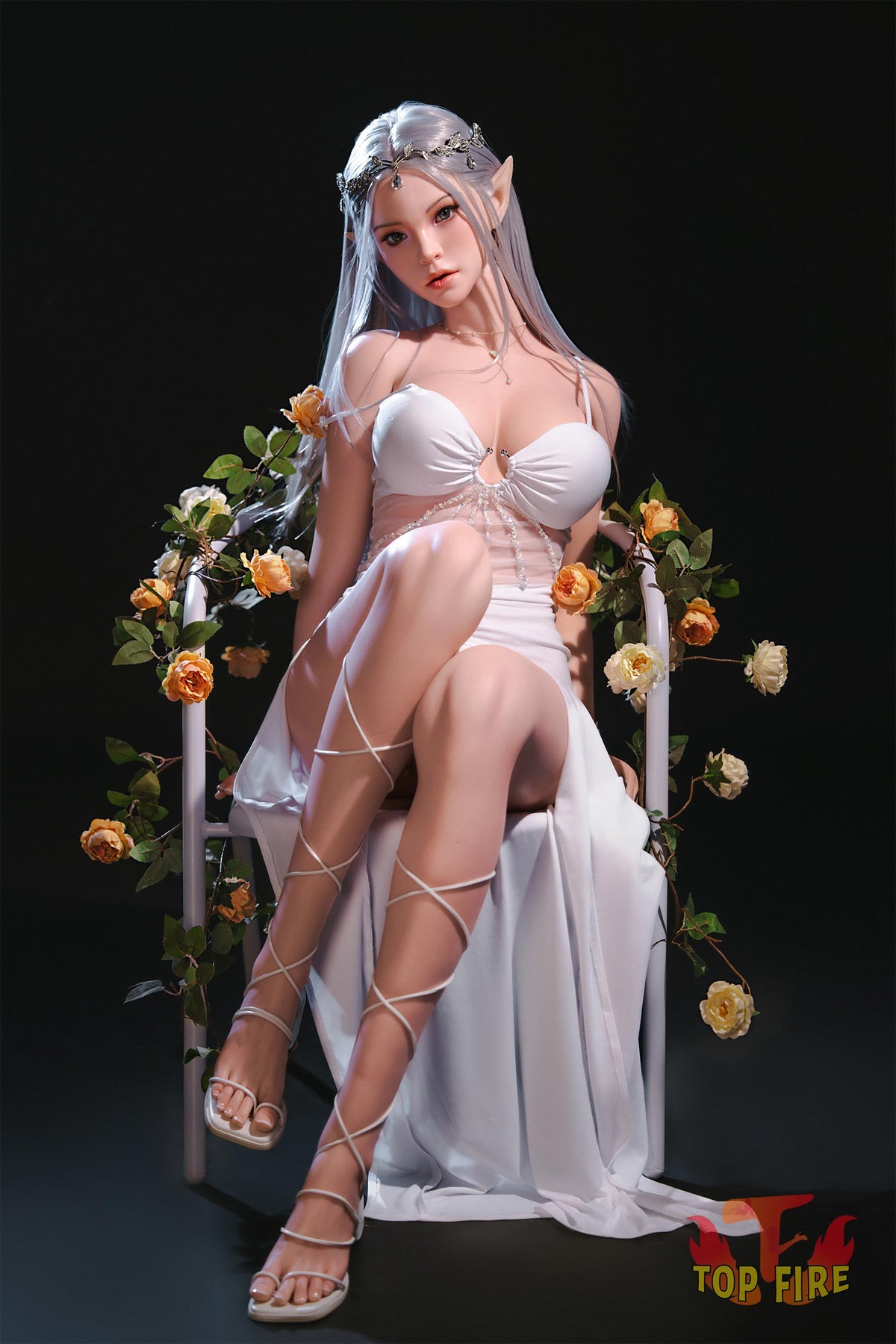Sekso lėlė Lorna (Top Fire Doll 165 cm C puodelis T07 silikonas)
