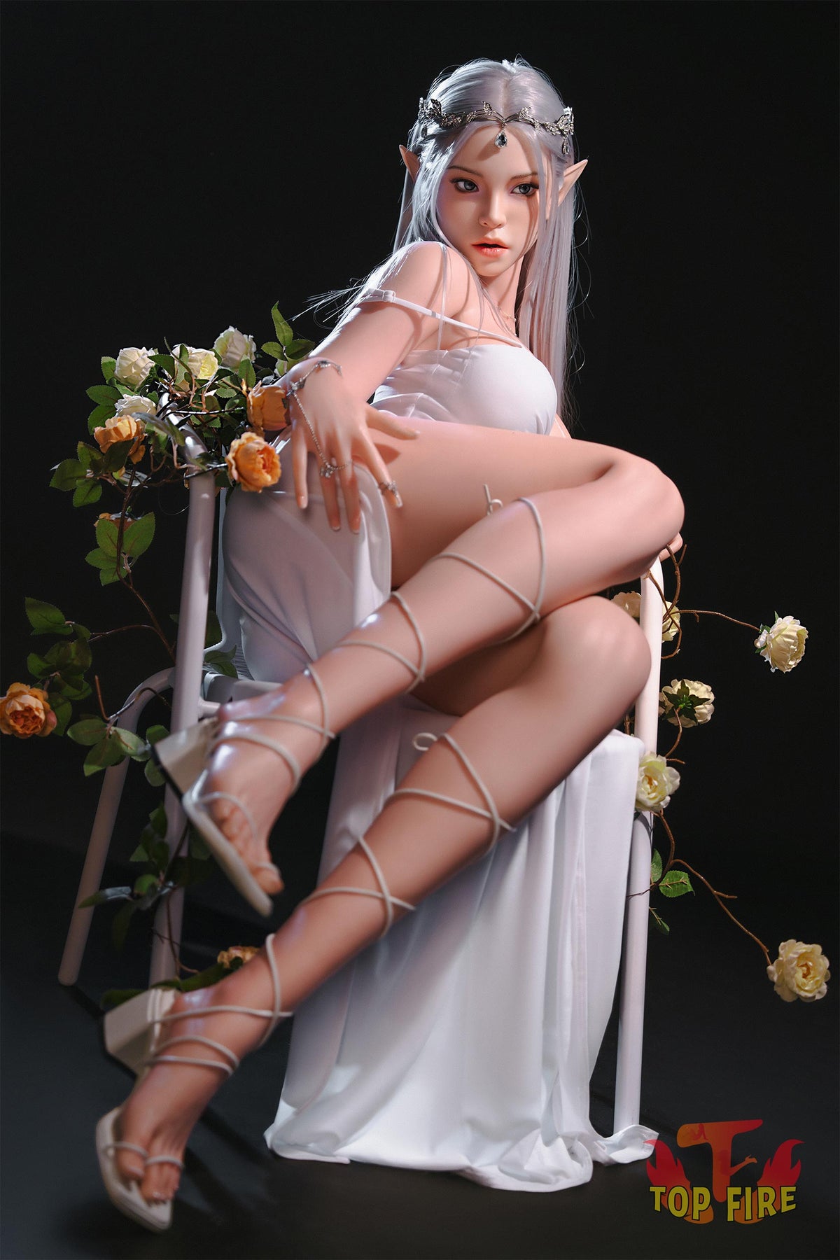 Sekso lėlė Lorna (Top Fire Doll 165 cm C puodelis T07 silikonas)