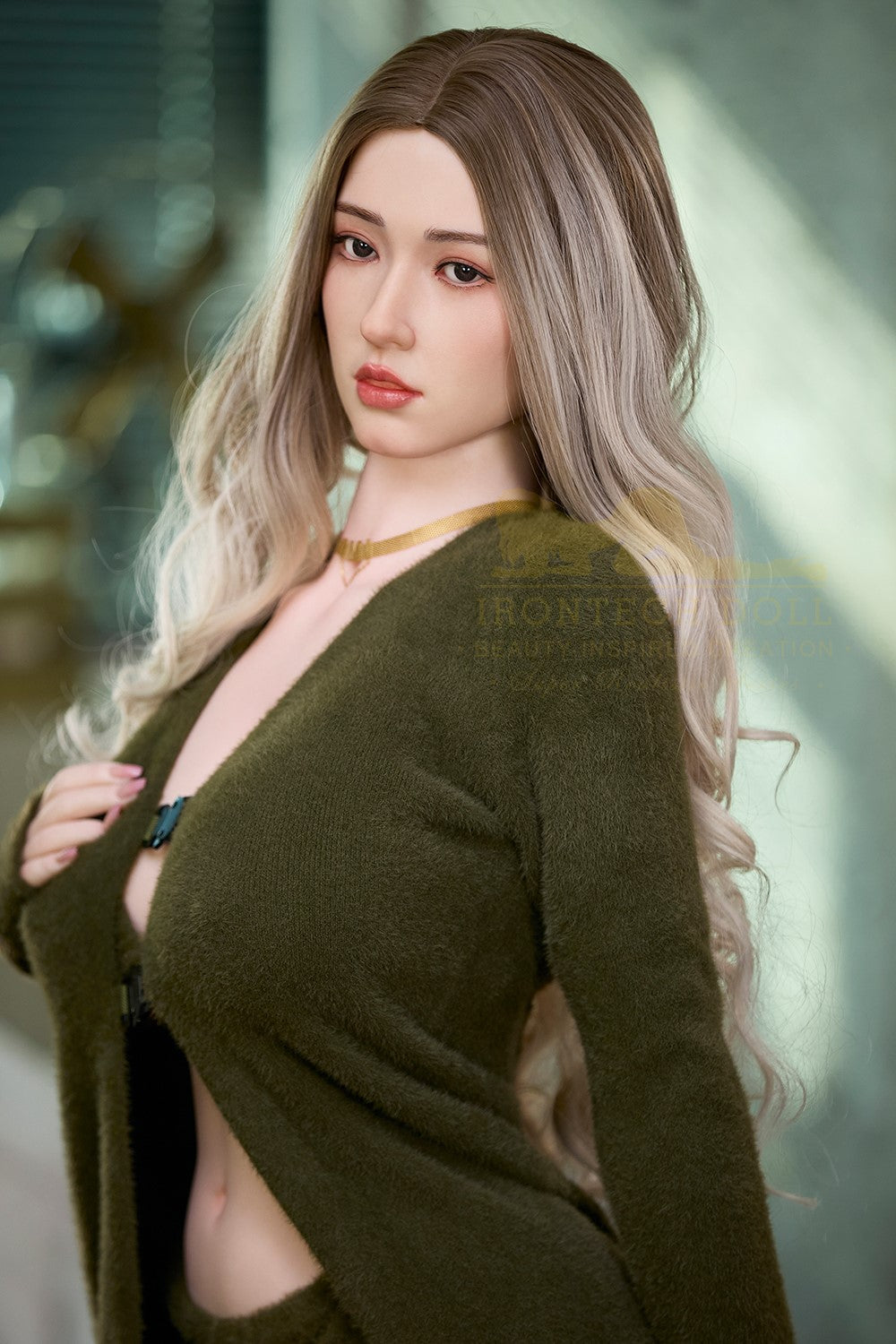 Betty Sex Doll (Irontech Doll 159 cm G-Kupa S7 silikonas)