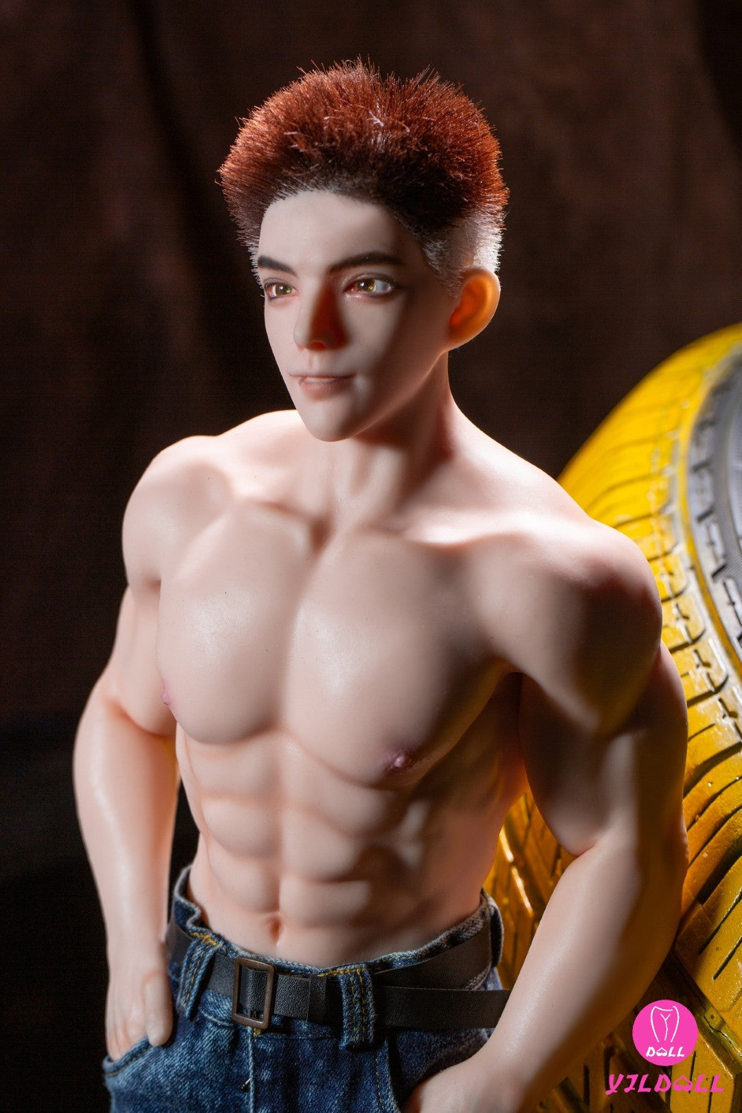 Džordžo vyriška sekso lėlė (YJL Doll 62 cm MD017 silikonas)