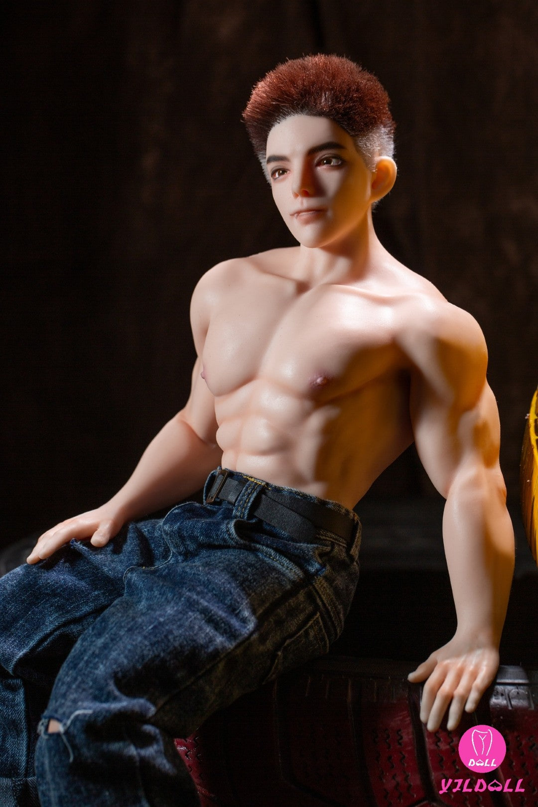 Džordžo vyriška sekso lėlė (YJL Doll 62 cm MD017 silikonas)