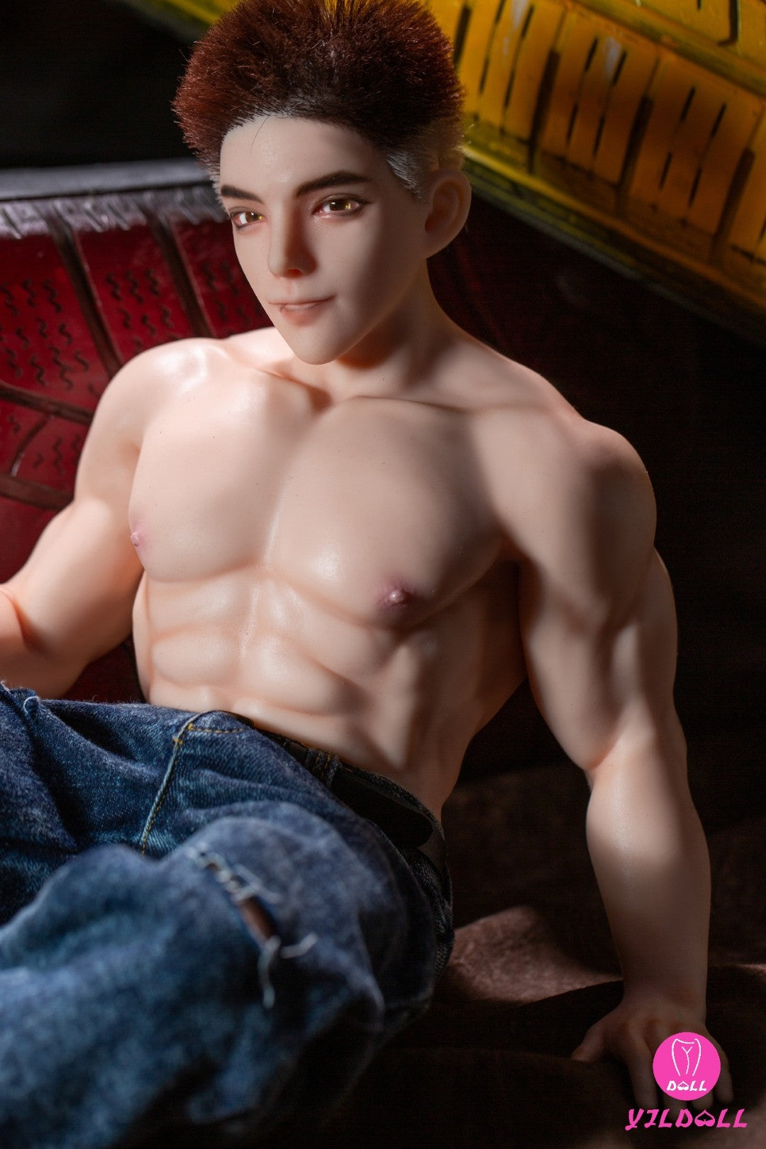 Džordžo vyriška sekso lėlė (YJL Doll 62 cm MD017 silikonas)