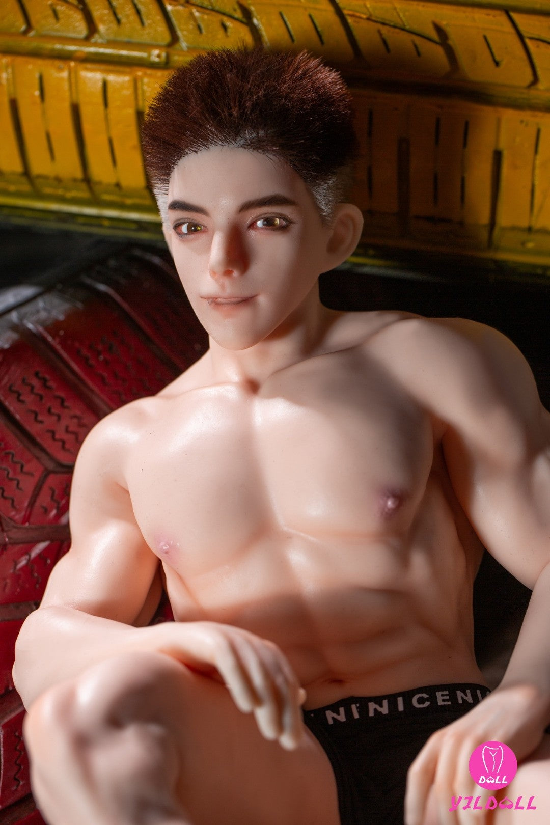Džordžo vyriška sekso lėlė (YJL Doll 62 cm MD017 silikonas)