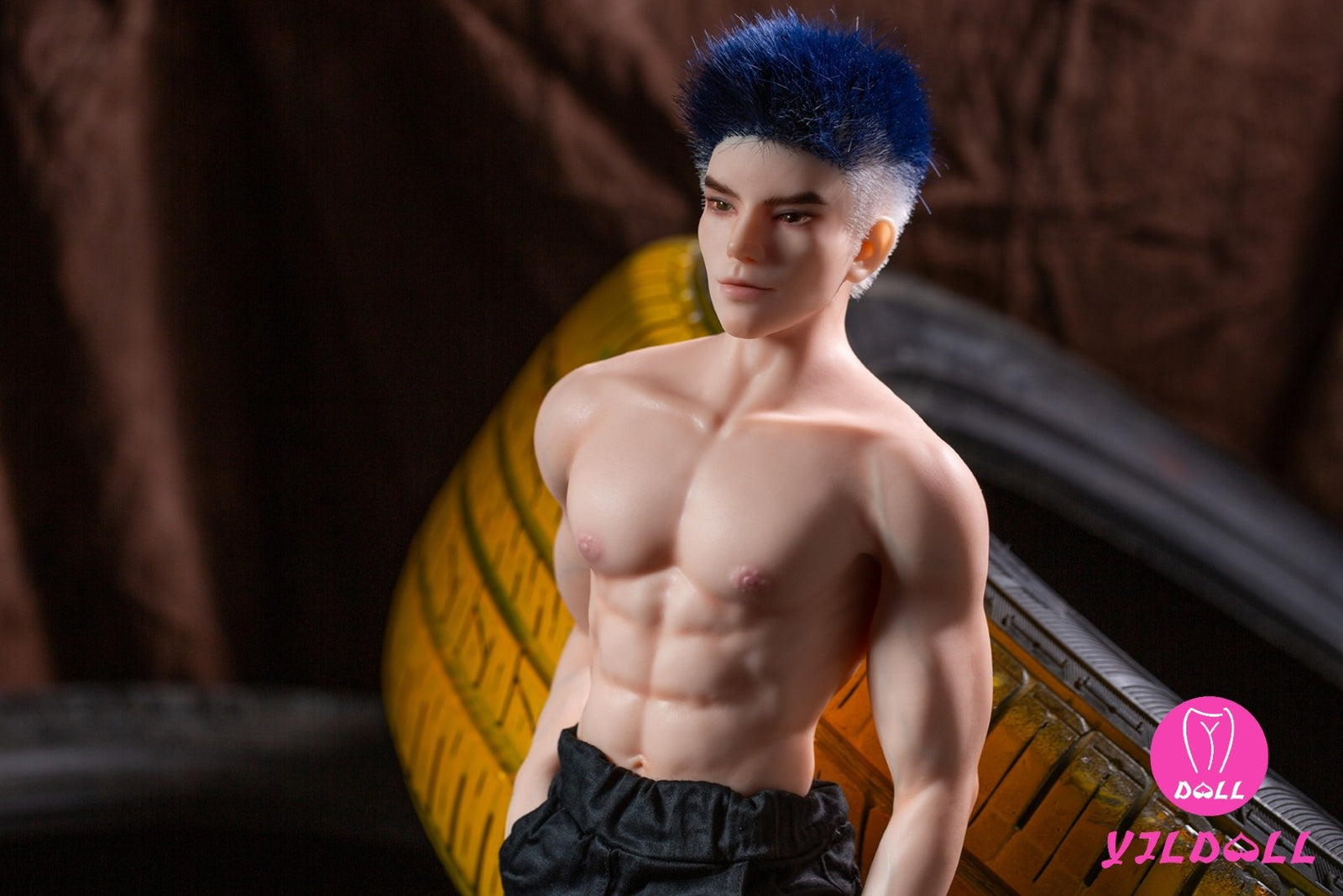Polo vyriška sekso lėlė (YJL Doll 62 cm MD015 silikonas)