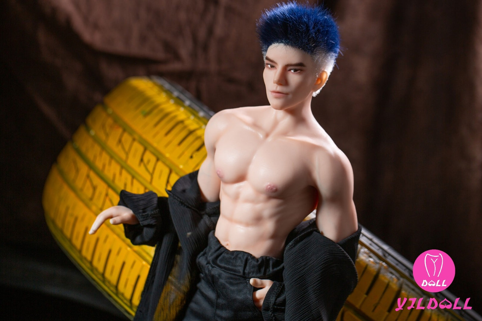 Polo vyriška sekso lėlė (YJL Doll 62 cm MD015 silikonas)