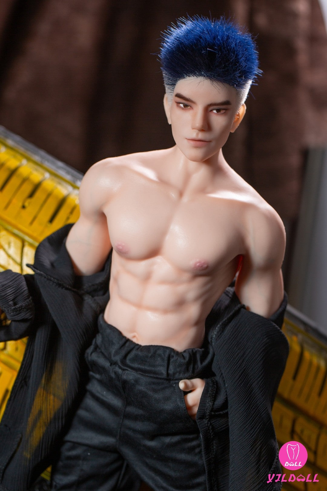 Polo vyriška sekso lėlė (YJL Doll 62 cm MD015 silikonas)