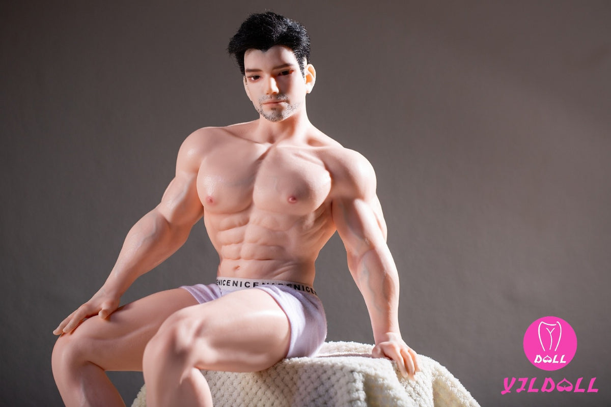 Brian Male Sex Doll (YJL Doll 62 cm MD016 silikonas)
