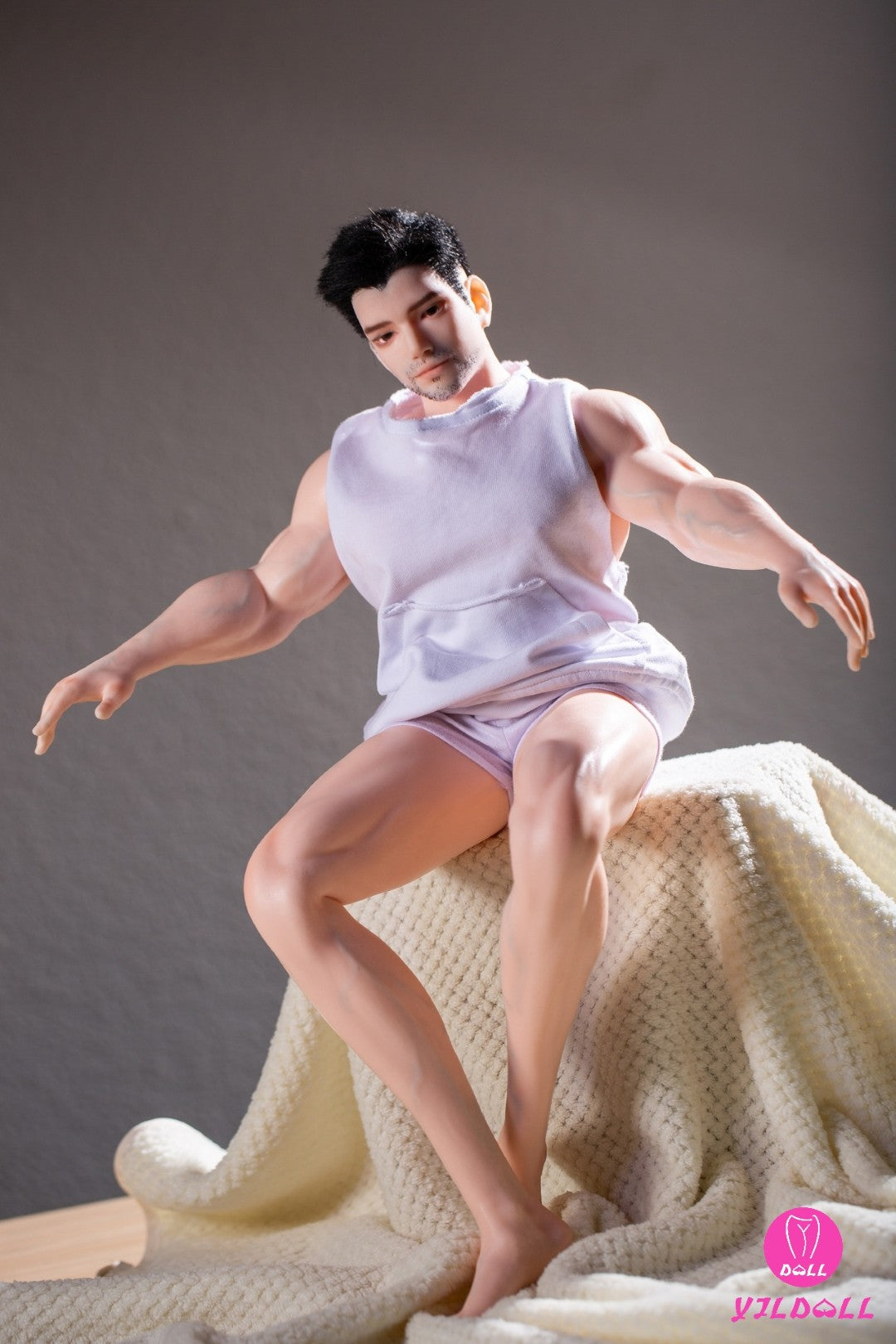 Brian Male Sex Doll (YJL Doll 62 cm MD016 silikonas)