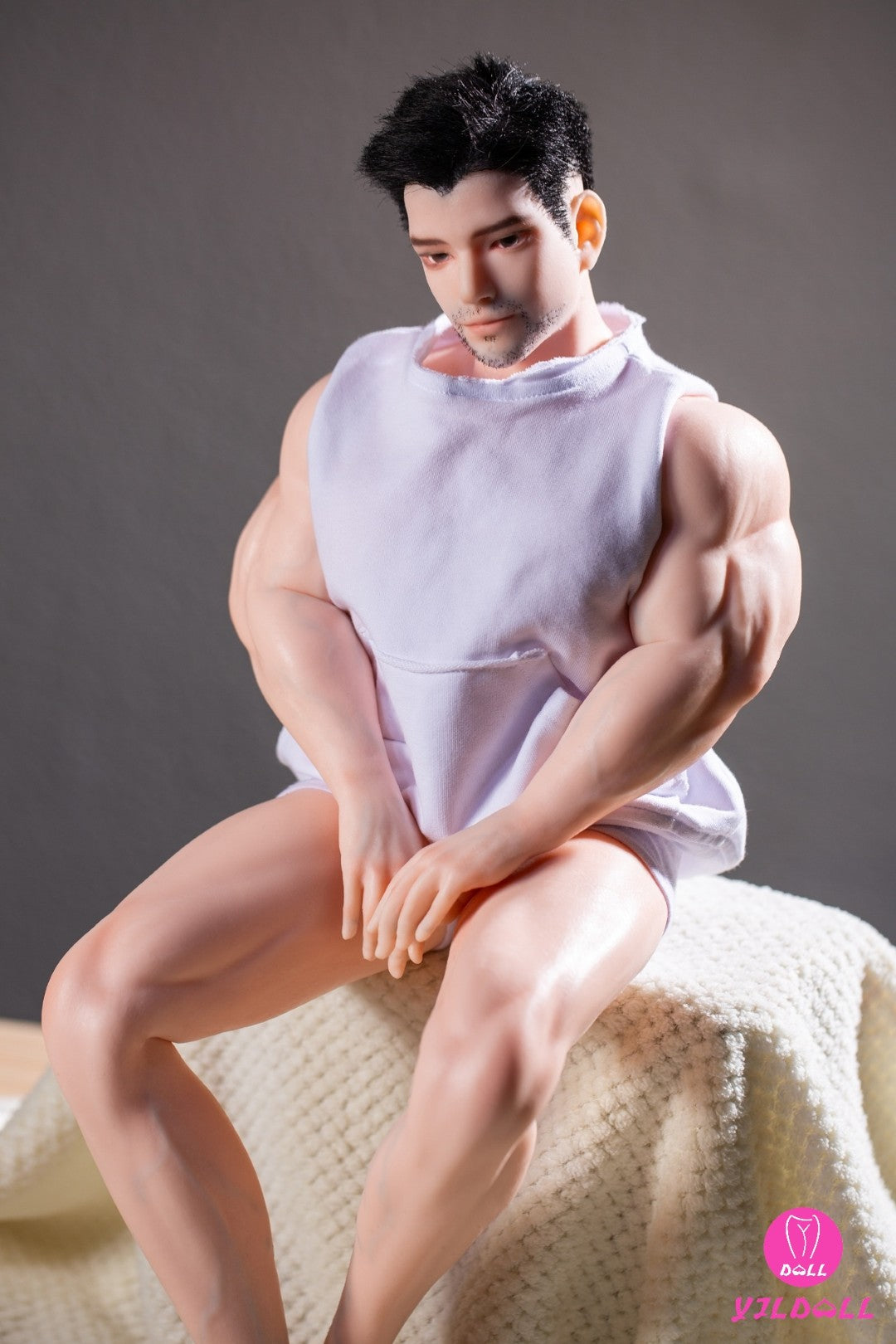 Brian Male Sex Doll (YJL Doll 62 cm MD016 silikonas)