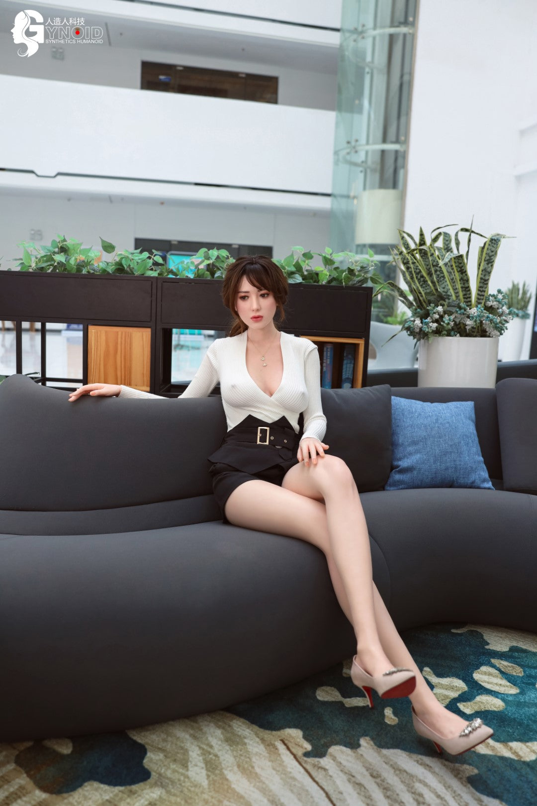Sekso lėlė Lisa Model 13 (Gynoid Doll 170 cm F-Cup silikoninis)