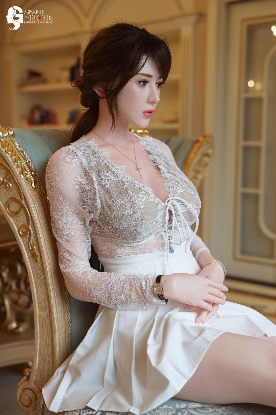 Sekso lėlė Lisa Model 13 (Gynoid Doll 170 cm F-Cup silikoninis)