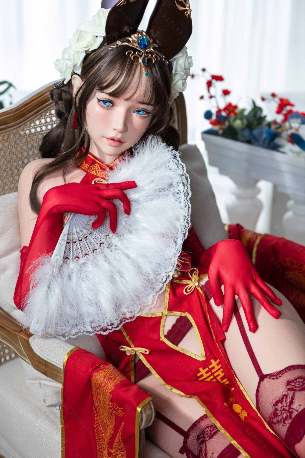 Sekso lėlė Mandraradora (Bezlya Doll 155 cm B puodelis 2,1 silikonas)