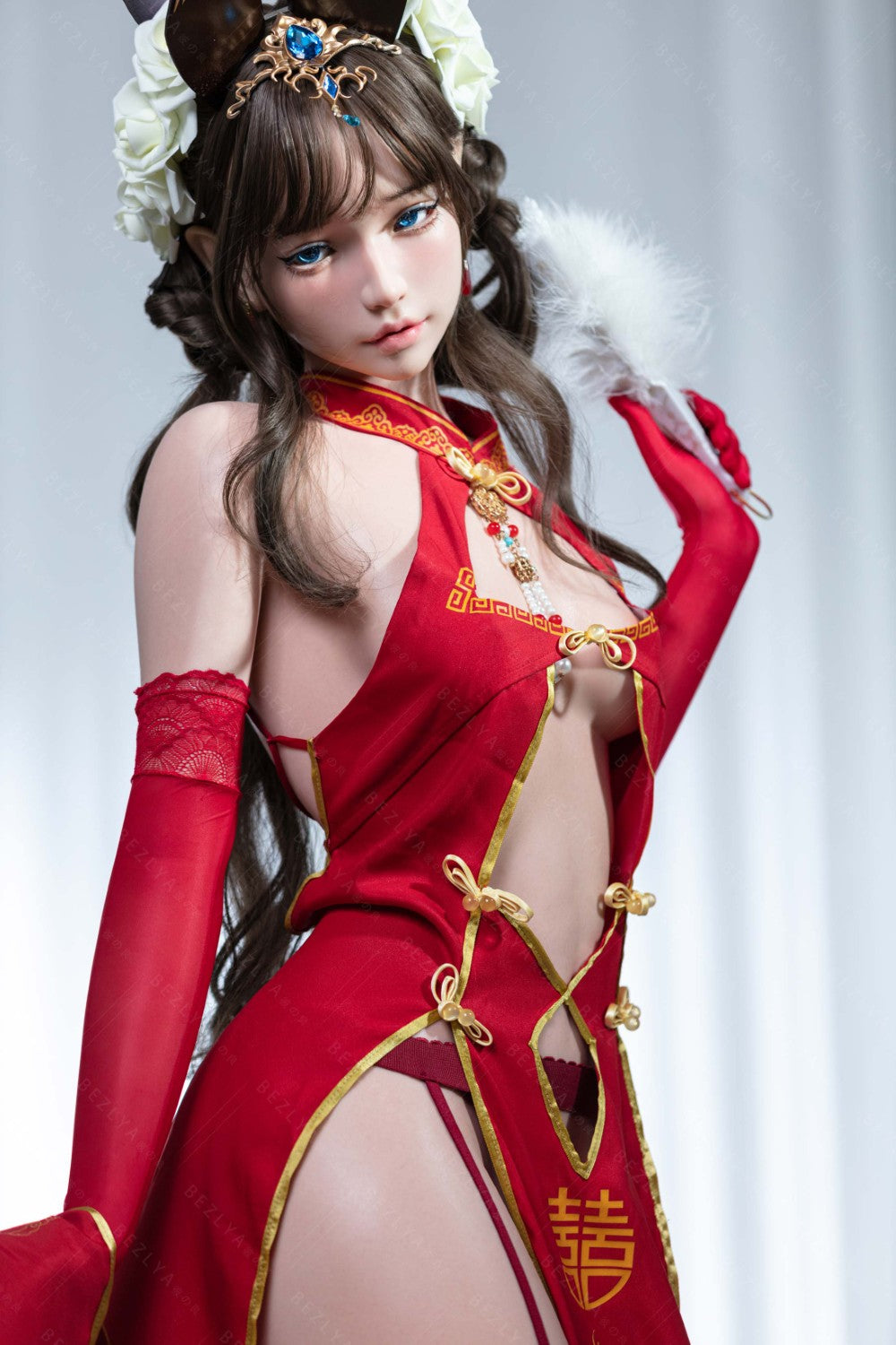 Sekso lėlė Mandraradora (Bezlya Doll 155 cm B puodelis 2,1 silikonas)