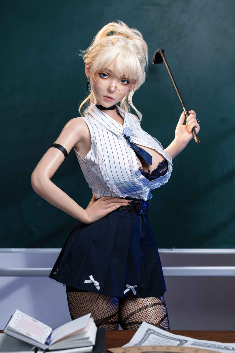 Violetinė sekso lėlė (AITIA Lėlė 157cm F-puodelis 2.2CF silikonas)