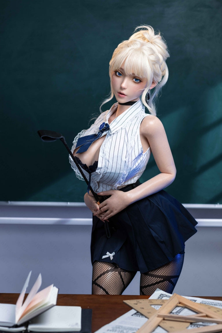 Violetinė sekso lėlė (AITIA Lėlė 157cm F-puodelis 2.2CF silikonas)