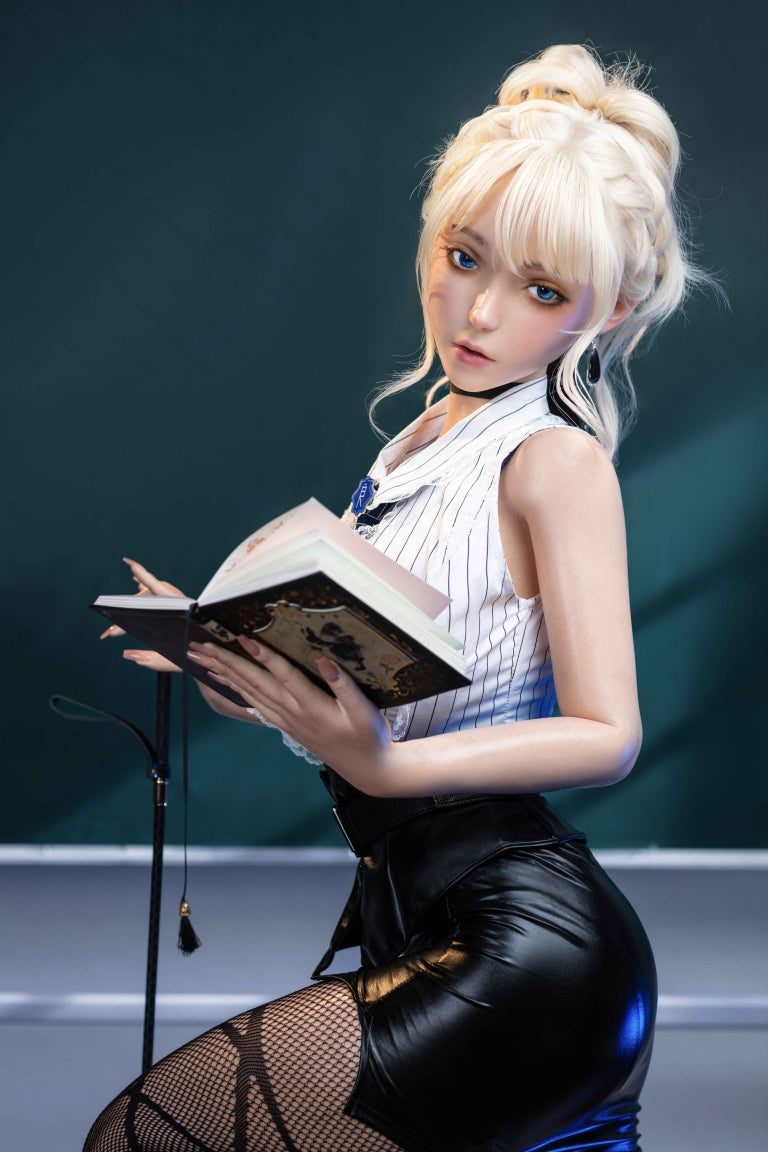 Violetinė sekso lėlė (AITIA Lėlė 157cm F-puodelis 2.2CF silikonas)