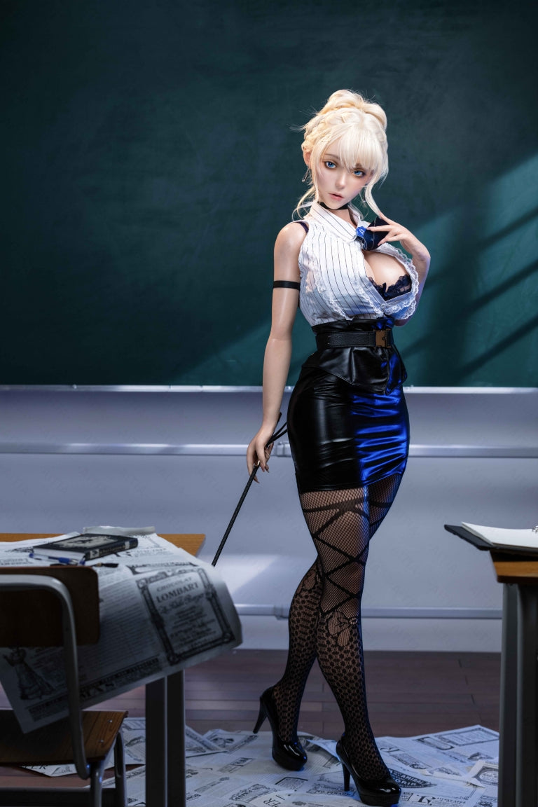 Violetinė sekso lėlė (AITIA Lėlė 157cm F-puodelis 2.2CF silikonas)