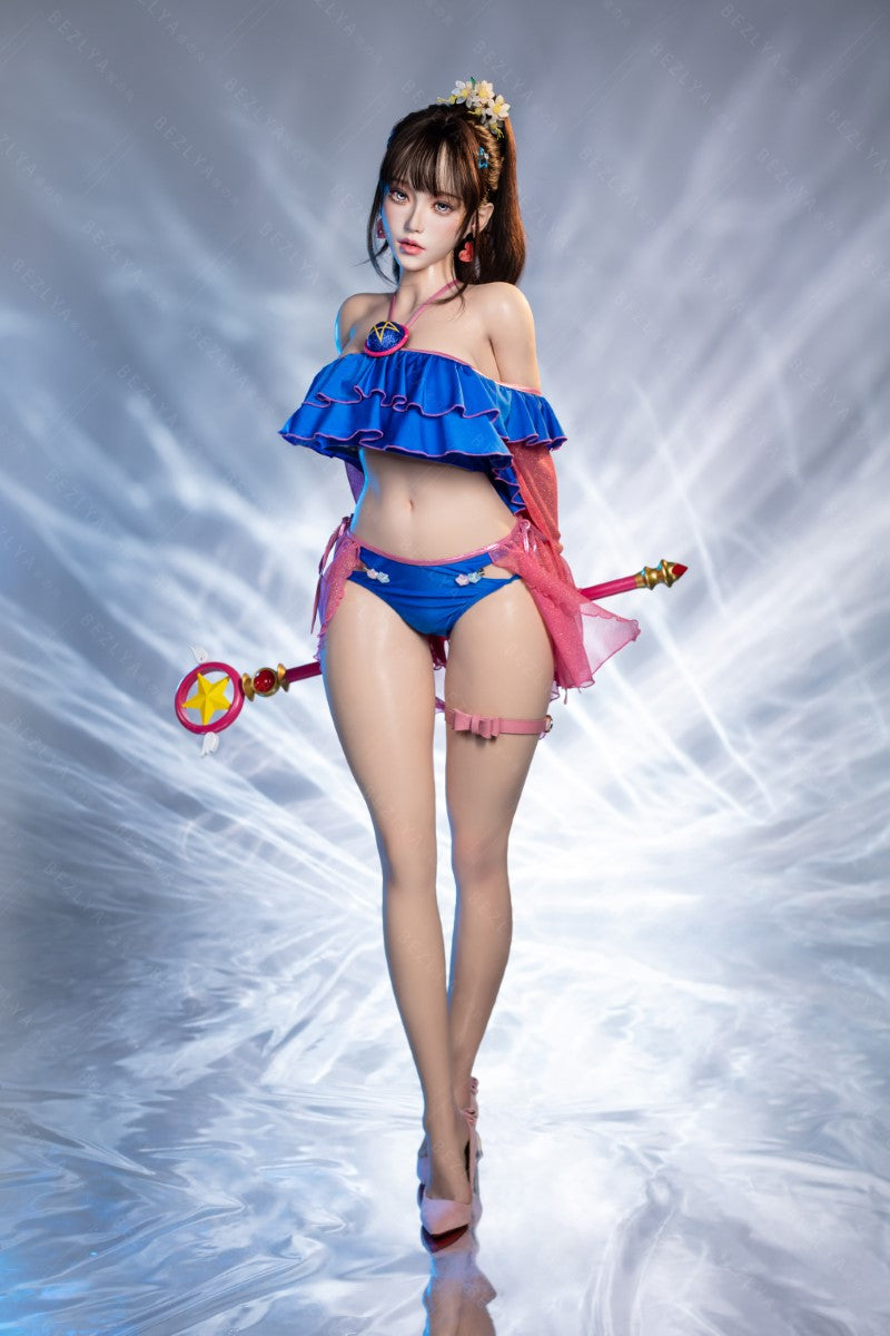 Sekso lėlė Nymphaea (AITIA Lėlė 155 cm E-puodelis 2,2CF silikonas)