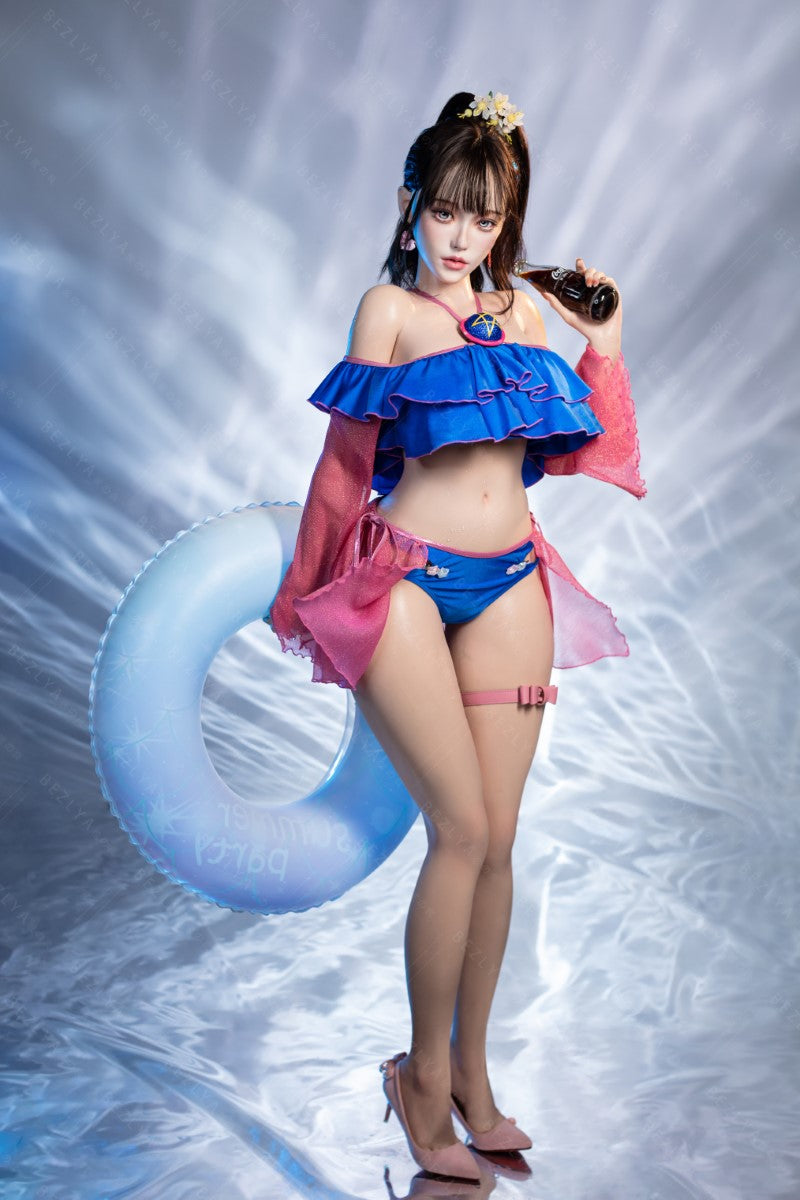 Sekso lėlė Nymphaea (AITIA Lėlė 155 cm E-puodelis 2,2CF silikonas)